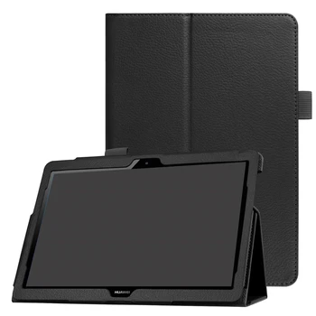 PU Kožené puzdro pre Huawei MediaPad T3 10 AGS-L09 AGS-L03 9.6 Skladací Stojan, Kryt Prípade pre Česť Hrať Pad 2 9.6