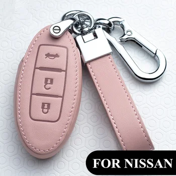 Auto Kľúč, Kryt na Ochranu Krúžok Pre Nissan Qashqai J10 J11 X-Trail t31 t32 kopy Tiida Pathfinder Murano Poznámka krčma pri ceste 370Z Kocka Micra