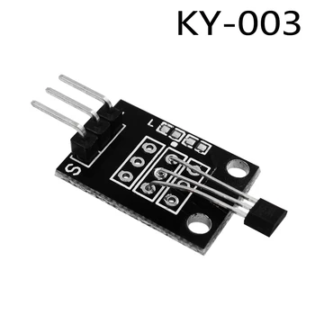 10pcs/veľa 3pin KY-003 Hala Magnetický Senzor Modul Diy Starter Kit KY003