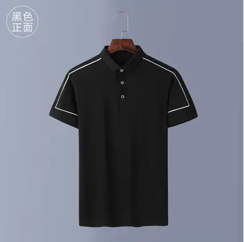ZNG 2020 Nové Muži Polo Tričko Bežné Krátky Rukáv Muž Bavlnené Tričko Tlač Slim Fit Camisa Tričko Nové Letné Mužské Oblečenie