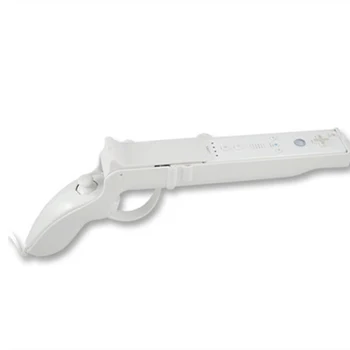 Pre Wii Zbraň Diaľkový Ovládač Zbraň Odnímateľný Streľbe Zbraň Pre Nintendo Wii Controller Herné Príslušenstvo Biela/Čierna Farba