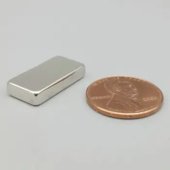 NdFeB Magnetmi Blok 20x10x3 mm, Obdĺžnik Neodýmu, Permanentné Magnety Vzácnych Zemín Magnety