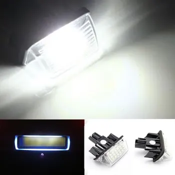 2 Ks/Set 18 LED Auto Licenčné Číslo Doska Svetla, Žiarovky Lampy pre Toyota Camry Yaris Corolla Poli M8617