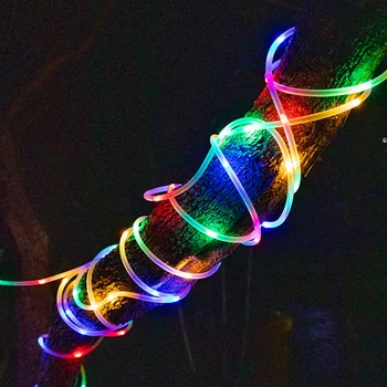 Diaľkové ovládanie nepremokavé Multicolor LED reťazec svetlo Akvárium lampy Vonkajšie nádvorie zobraziť dekorácie osvetlenie