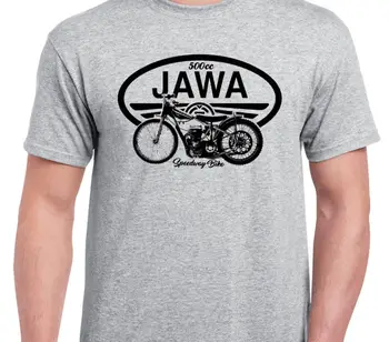 Tričko Homme Nové JAWA SPEEDWAY inšpirované vintage motocykel klasické cyklistické tričko tričko