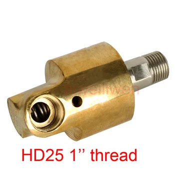 HD25 DN25 1 palec rotujúce spoločné 360 rotačné spoločné Voda, vzduch, olej otočné spojky Sprej univerzálny konektor mosadz otáčania únie