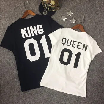 Rodina Pozrieť Krátke Rukávy T-shirt Otec, Syn, Matka a Dcéra Oblečenie 01 Kráľ, Kráľovná, Princezná, Princ Rodiny Zodpovedajúce Oblečenie