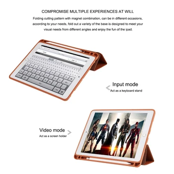 Pre APPle iPad Pro 12.9 palcový ( 2017 Nové ) A1670 A1671 , SZEGYCHX PU Kožené Smart Stand Kryt Pre iPad prípade Auto Spánku Prebudiť