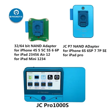 JC Pro1000S JC P11 P7 pro NAND Programátor Čítanie-Písanie Nástroj na Opravu Batérie Dátový Kábel, Slúchadlá Tester Pre iPhone 11 6 7 8 X XR XS