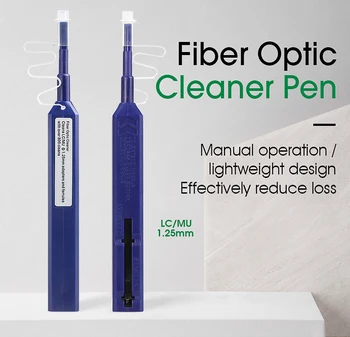 Optický Cleaner Konektor Konci Tvár Čistiace Pero na 1,25 mm LC/MU Svoju Konektor