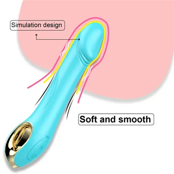 Sex Výrobkov 10 Rýchlosti G-spot Masáž Vibrátorom USB Nabíjateľné Ženská Masturbácia Dildo Vibrátor sexuálnu Hračku pre ženy