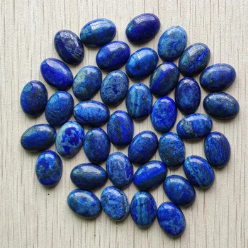 Veľkoobchod 50pcs/veľa Módnych kvalitných prírodných lapis lazuli Oválne CABOCHON korálky 13x18mm pre príslušenstvo šperky robiť zadarmo