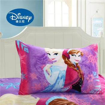 Disney Flanelové Mrazené elsa anna Detí obliečky na Vankúše 1pcs Cartoon Marie Vankúš Dekoratívne PillowsCase Vankúš dary