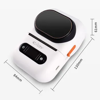 CIDY EQ11 Mini Pocket Tlačiareň štítkov Bluetooth Prenosné Prenosné Tepelné Foto Tlačiareň, Telefón Android a IOS
