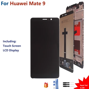 Pôvodný Pre HUAWEI Mate 9 Dotykový Displej LCD Displej Digitalizátorom. Montáž Pre Huawei Mate 9 LCD Displej