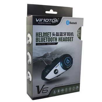 Easy Rider 2 KS Vimoto V6 Multi-funkčné, 2 Spôsob Rádio BT palubného telefónu Motocyklové Prilby Bluetooth Intercom Headset