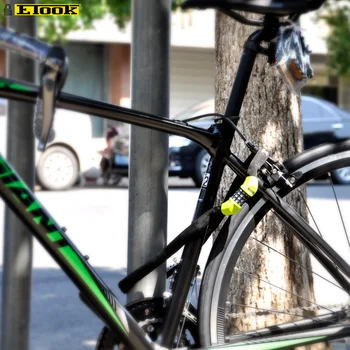 Požičovňa Chain Lock štvormiestne Zmes Zámok Proti krádeži Zámok Vozíka Zámok Vonkajšie Cyklistické MTB, Road Bike Ochrana proti Krádeži
