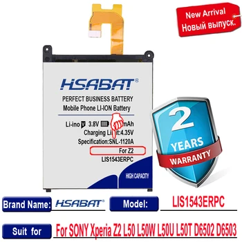 HSABAT LIS1543ERPC 4600mAh Batérie pre SONY Xperia Z2 L50 L50W L50U L50T D6502 D6503