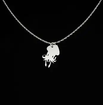 Meď Squid Šperky najpredávanejšie Môžete Prispôsobiť Meno Alebo Písmená Squid Náhrdelník Najlepší Darček Pre Mužov A Ženy YP4052