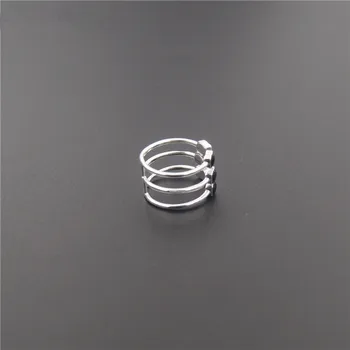 Skutočné 925 Sterling Silver Ring šperky Anillos Esmaltado Španielsko Medveď módne prstene Pre Ženy, Jemné šperky