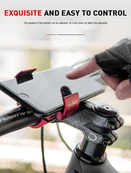 Požičovňa Mobilný Telefón, Univerzálny Držiak na Bicykel Motocykel Riadidlá Klip Stojan pre iPhone Držiteľ Hliníkovej Zliatiny GPS Mount Držiak