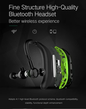 HORÚCE Bezdrôtový hudobné Slúchadlá Ucho Bluetooth business Slúchadlá Jazdy Handfree pre iphone 5 5 6 6 7 8 plus x xr huawei xiao