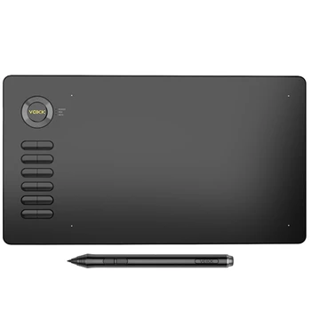 Kreslenie Tablet VEIKK A15 10x6 palcový Grafické Pero Tablet s Batériou-Free Pasívne Stylus a 12 klávesových Skratiek