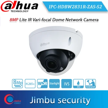 Dahua IPC-HDBW2831R-ZAS-S2 8MP Dome Sieťová Kamera 4K 5X Zoom POE SD card, audio IČ 40m Alarm hviezdne svetlo IP kamery