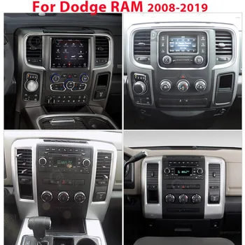 PX6 Android Vertikálne Telsa autorádia Pre Dodge RAM 2008-2019 Auto Stereo PRE Dodge RAM 1500 autoradio prehrávač, GPS Navigáciu