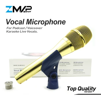 Triedy A KSM9 Profesionálny Dynamický Káblové pripojenie Mikrofónu Super-Cardioid KSM9G Mic Pre Výkon Live Vokály Karaoke Podcast Fáze