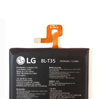 Originálne batérie BL-T35 Telefón Batéria pre LG Google2 Pixel 2 XL BL-T35 BLT35 3520mAh