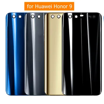 Pre Huawei Honor 9 Sklo, Batérie, Zadný Kryt na Huawei Honor 9 STF-AL10 Zadné Dvere Bývanie Kryt Nahradenie Opravy Náhradných Dielov