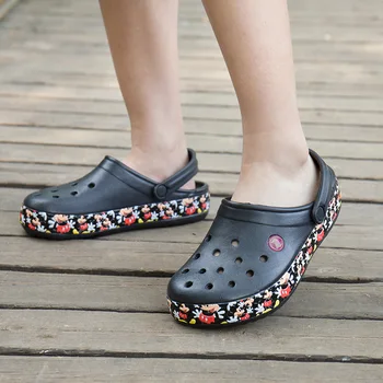 Značka Platformu Sandále pre Ženy 2020 Duté Rýchle Suché Dreváky Žena Letné Topánky Veľká Veľkosť 36-45 Ženy Plážové Sandále Záhrada Topánky