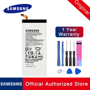 Originálne Náhradné Batéria EB-BA500ABE Pre Samsung Galaxy A5 A500 A5000 A500F A500H 2300mAh Nabíjateľná Telefónne kontakty batérie