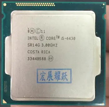 PC počítač Intel Core i5-4430 i5 4430 Procesor Quad-Core LGA1150 Ploche CPU na správne Desktop Procesor