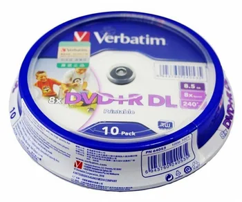 Dvojité Yi 10 Kusov Pre Respondenta prázdne tlač DVD+R DL 8X Dvojvrstvové 10 Disky DVD +R dl 8.5 GB s pôvodnou cake box