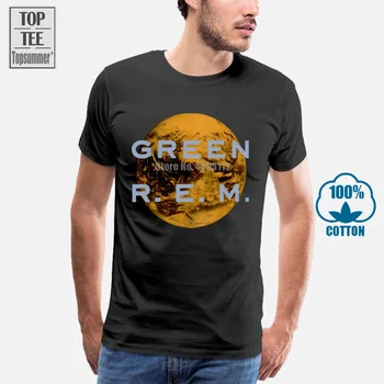 Vintage Zelená Rem 1989 Michael Stipe T Shirt Dotlač S 3Xl O Neck Fashion Bežné Vysokej Kvality Print T Shirt Top Čaj