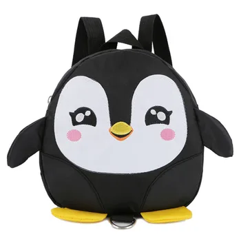 Toddle Dieťa Detí Penguin Darček Batoh Batoh Bezpečnosti Ľahký Vymeniteľné Tether Oxford Tkanina S Opraty Nastaviteľný Pásik