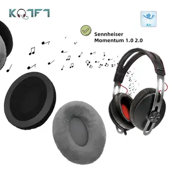 KQTFT 1 Pár Náhradných mušle slúchadiel pre Sennheiser Momentum 1.0 / 2.0 Headset mušle slúchadiel Earmuff Kryt Vankúš Poháre
