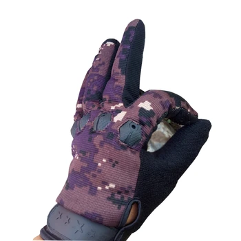 LongKeeper Jeseň Zimné Rukavice Plný Prst Armády Vojenské Taktické Rukavice pre Mužov Black Camo Latex Guantes Palčiaky SXJ136