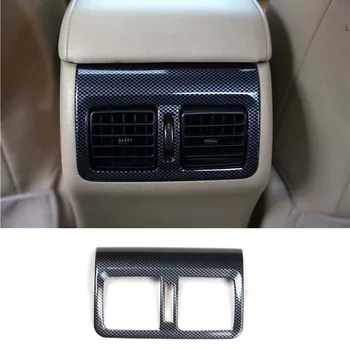 Pre Toyota Camry 2012-2017 Interiéru Vozidla Zadné Zadné Odvzdušňovací Otvor Kryt Rámu Nálepky Uhlíkových Vlákien Auto Auto Príslušenstvo Styling