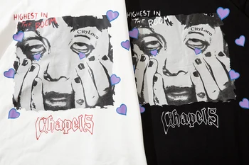 Harajuku T Shirt Ženy Zábavné Vytlačiť Y2k Estetické Topy, Tričká Bavlna Streetwear Goth Kpop Kawaii Vintage Ženské Tričká