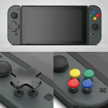 Krížu a Kruhové D-Pad Tlačidlo Spp Set pre Nintendo Prepínač Radosť-con ABXY Nálepky Tlačidlo Caps Kryt Pre NS NX