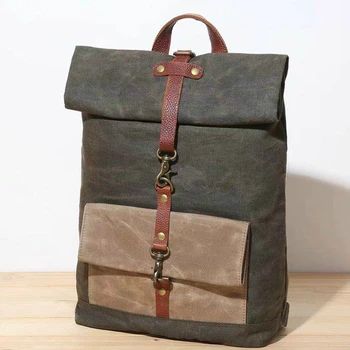 Veľkú kapacitu cestovný batoh plátno retro vonkajšie horolezectvo žena školské tašky pásu voľný cestovný batoh počítač taška