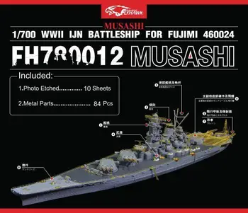 Flyhawk 780012 1/700 IJN Musashi pre Fujimi najvyššej kvality