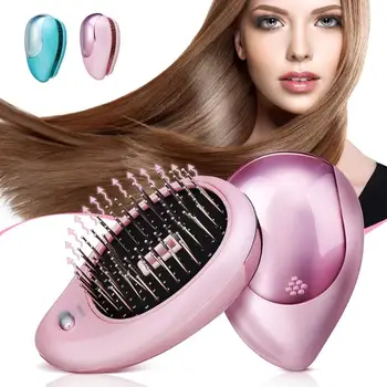 Elektrické Iónové Hairbrush Vibrácií Anti Hair Loss Magnetické Masáž Špirála Prenosné Ion Rast Vlasov Špirála Relax Zdravotnej Starostlivosti