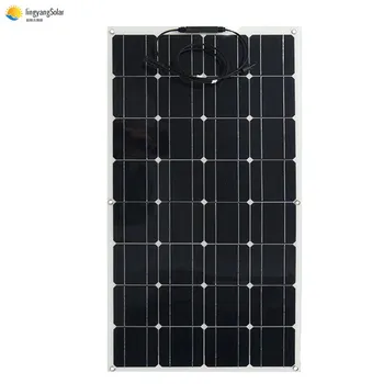 Solárny panel 200w 100w dôrazne odporúčame, 100W flexibilný solárny panel Pre 12V batérie, nabíjačky Monokryštalické bunky