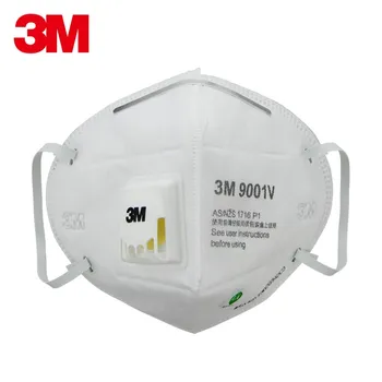 3M protiprachová maska Respirátor s Cool Flow Ventil anti-priemyselného prachu a prachu, leštenie anti-haze PM2.5 maska 1/5/10/25pcs