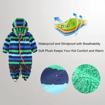 UmkaUmka Chlapec softshell romper vodu-odpudzujúce a vetru až v polovici sezóny s kapucňou na zips, detské oblečenie najlepšie predať