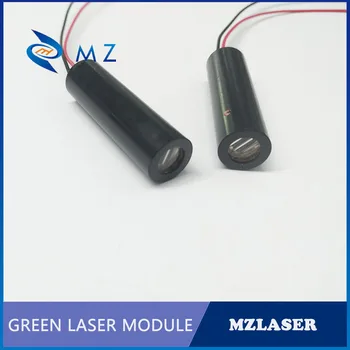 520nm 10mw 110 stupeň green line laser modul nízkej teplote práce nízka spotreba priemyselných APC riadené laserom